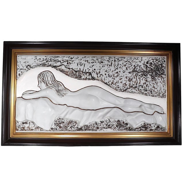 Mid 20th Century Plaster Relief Nude Study Poss. By Bill Mack For Sale - Image 9 of 17