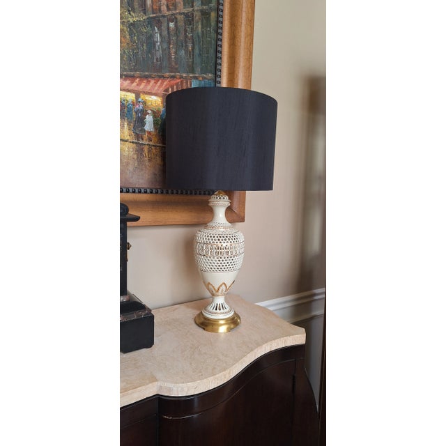 Vintage Lenox Style Lamps For Sale - Image 12 of 12