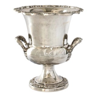 Silver-Plate Champagne Bucket For Sale