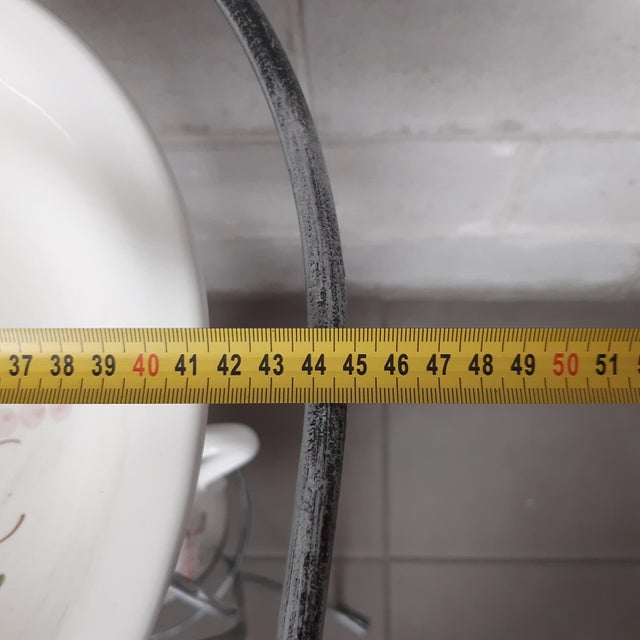 Vintage Basin with Pitcher, 1950s, Set of 2 For Sale - Image 12 of 13