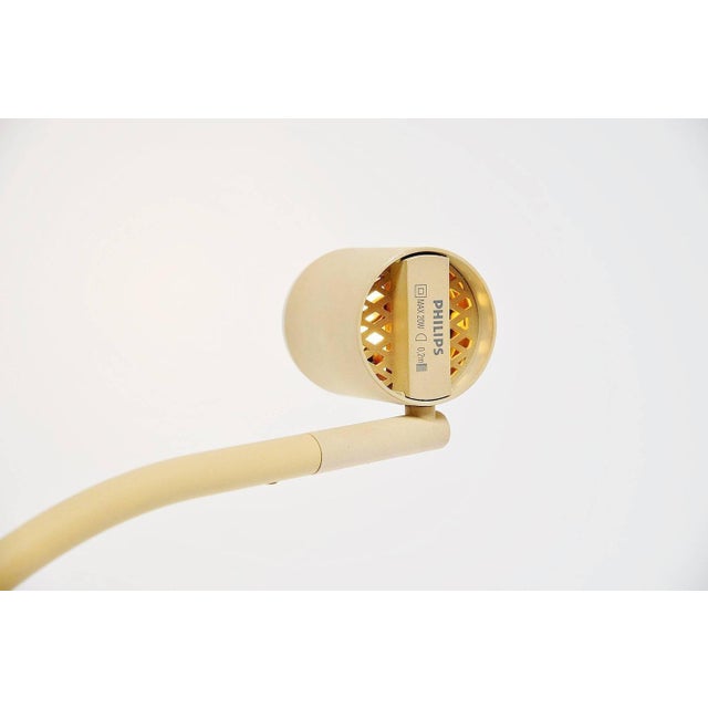 Metal Halo Click Table Lamp attributed to Ettore Sottsass for Philips, 1988 For Sale - Image 7 of 9