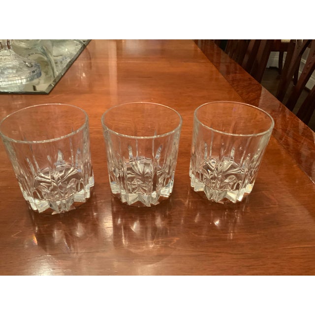 Check out these beauties! Vintage Godinger scotch / whiskey glasses. Made in Italy. They have a nice heft / weight. CHEERS