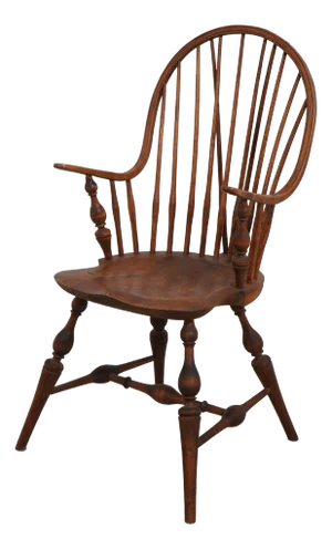 Virginia Craftsmen Mixed Wood Windsor Chair