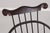 Wood Bench Made Bow Back Painted Finish Windsor Chair For Sale - Image 7 of 16