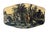 Elegant and refined Italian decorative tray dating from the mid-20th century, produced between 1955 and 1960, most likely...