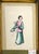 Antique 19th C Chinese Folk Art Pith Painting Female Figure Elegant Lady Oriental Decor For Sale - Image 4 of 5