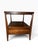 Mid-Century Modern Broyhill Saga Collection 1960’s - Restored Vintage Mid-Century Modern Walnut Two-Tier Broyhill Saga End Table With Drawer & Original Hardware - Rare For Sale - Image 3 of 12