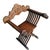 Renaissance-Style Folding Savonarola Chair, 1950s For Sale - Image 4 of 7