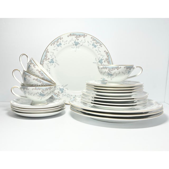 Imperial “Seville” 20-Piece Porcelain Dinnerware Set, Service for 4 Excellent condition. No chips, cracks, or fleabites....