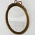 Mid-Century Baroque French Bow Gold Mirror in Wood, 1950s For Sale - Image 6 of 8