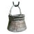 Late 19th Century Antique Primitive Bucket, Cauldron or Pail With Handle For Sale