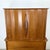 Mid 20th Century Vintage Mid-Century Modern Walnut Highboy Dresser With Sculpted Pulls For Sale - Image 5 of 12