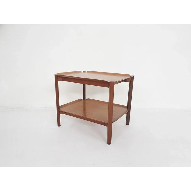 Mid-Century Teak Side Table, the Netherlands, 1960s For Sale - Image 12 of 12