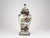 Vintage Polychrome Garniture Set by Oud Delft, 1940s, Set of 3 For Sale - Image 12 of 18