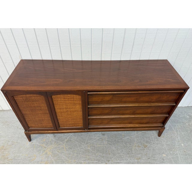 1960s Mid-Century Modern Lane Rhythm Walnut Sideboard For Sale - Image 5 of 11