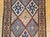 Antique Varamin Kilim Runner, Handwoven Wool, Caucasian Geometric Pattern, 3x12 For Sale - Image 12 of 17