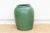Asian Tall Martaban Jar With Green Glazed Finish For Sale - Image 3 of 9