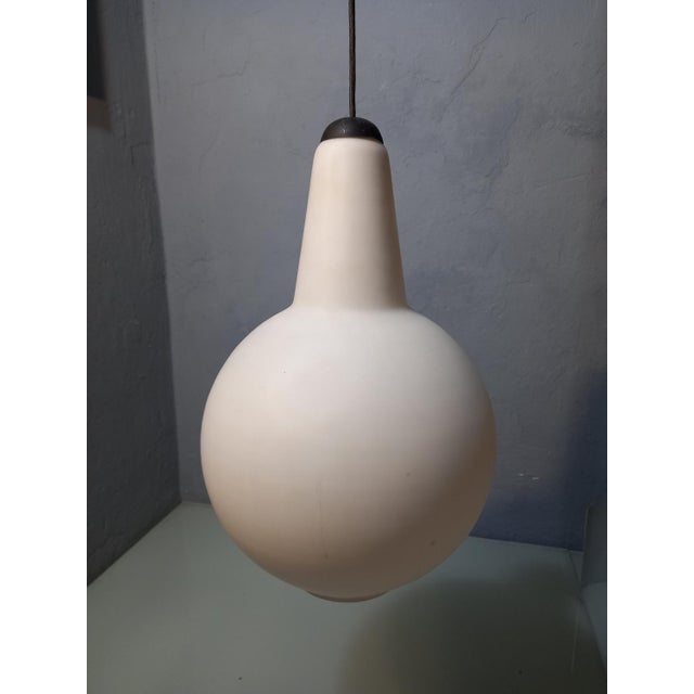 Mid-Century Modern Suspension Light in the style of Stilnovo, 1950s For Sale - Image 3 of 10