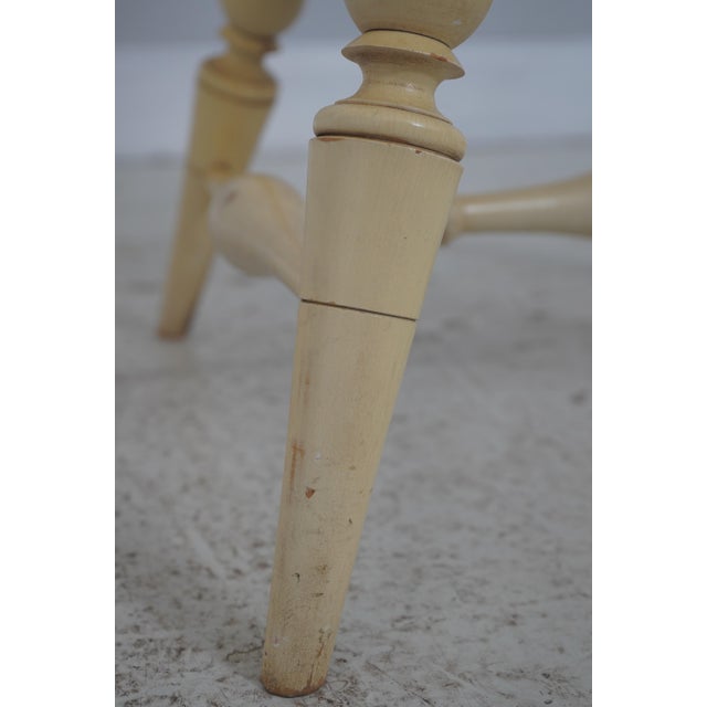 Set of 4 Vintage Painted Bow Back Windsor Armchairs For Sale - Image 16 of 18