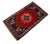 1970s Small Rug, Entryway Rug, Bath Mat, Kitchen Decor, Turkish Rug, Doormat 1'11" X 3'3" For Sale - Image 6 of 11