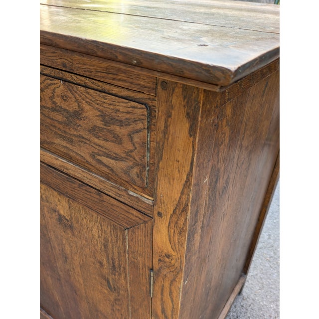 Low Antique French Buffet, 1890 For Sale - Image 5 of 13