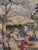 French Aubusson Style Jacquard Tapestry with Villagers Celebration Decor, 1980s For Sale - Image 13 of 18