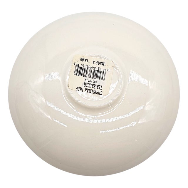 Spode “Christmas Tree” 5-Piece Porcelain Place Setting – English Holiday Dinnerware For Sale - Image 11 of 14