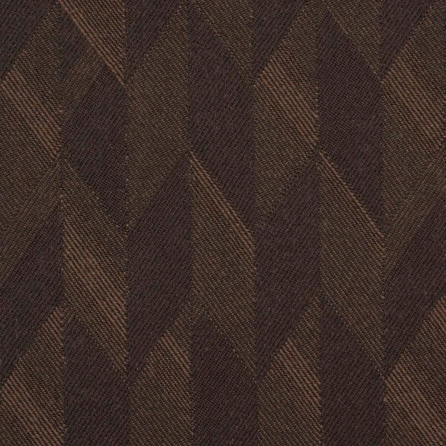 Contemporary Schumacher Ezra Wool Fabric In Chocolate For Sale - Image 3 of 5