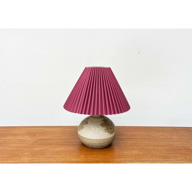 Mid-Century Modern Danish Studio Pottery Stoneware Table Lamp from Søholm, 1960s For Sale - Image 17 of 18