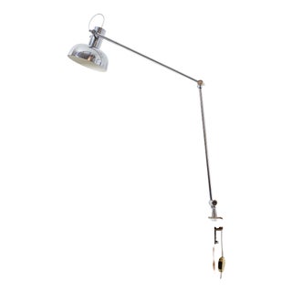 Chrome Lamp by Tibor Nádai, 1960s For Sale