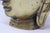 Attributed Early 20th Century Southeast Asian Hollow Cast Brass Buddha Head Sculpture - Retained Clay Core - 11"h For Sale - Image 9 of 18