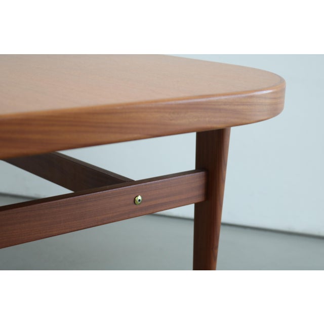 Large Boomerang Coffee Table in Teak, Denmark, 1960s For Sale - Image 10 of 12