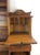 Antique Oak Side by Side With Bookcase and Drop Front Writing Desk For Sale - Image 4 of 12
