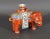 Ceramic Chinese Export Porcelain Canton Famille Rose Elephant Candlestick Circa 1860 For Sale - Image 7 of 11