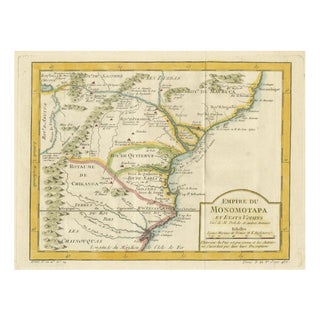 Monomotapa Empire Map, 1740 For Sale