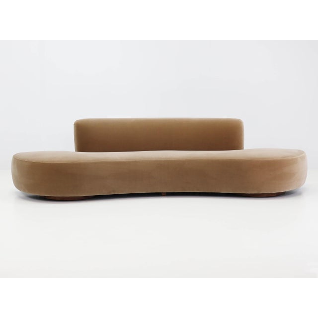 Brutalist Large Anthropomorphic Sofa by Vladimir Kagan, 1962 For Sale - Image 3 of 16