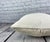 Turkish 20 x 20 Hemp Pillow Turkish Cushion Natural Grayish White Pillow Cushion Cover For Sale - Image 3 of 4