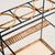 Metal Trolley with Bamboo and Wicker Details, 1960s For Sale - Image 4 of 11