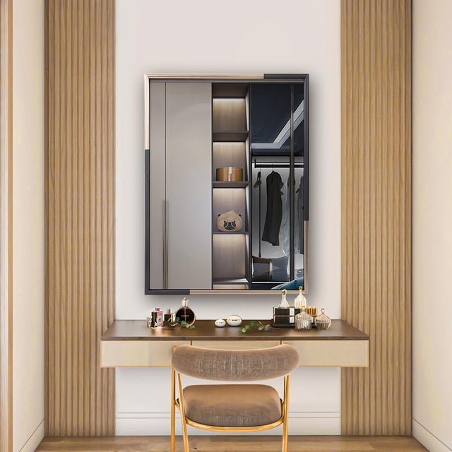 Fitzgerald Rectangular Mirror For Sale - Image 10 of 11