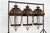 Large French Bronze and Iron Lantern For Sale - Image 4 of 9