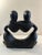 1970s Abstract Hand Carved Wood Sculpture Signed For Sale - Image 10 of 10