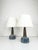 1970s Large 1080-3 Stoneware Table Lamps by Einar Johansen for Søholm, Denmark, 1960s, Set of 2 For Sale - Image 5 of 17