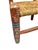 Early 20th Century Vintage Set of 2 Hand-Painted Rancho Monterey Mexican Folk Art Children’s Ladderback Chairs With Rush Seats For Sale - Image 5 of 14