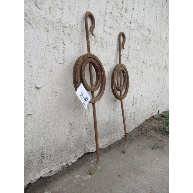 Victorian Iron Gate Window Door #098 For Sale - Image 5 of 7