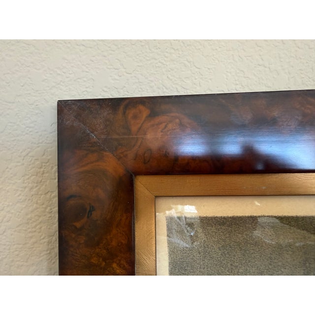 Ethan Allen Framed French Ballet Poster of Emmy Magliani For Sale In Denver - Image 6 of 18