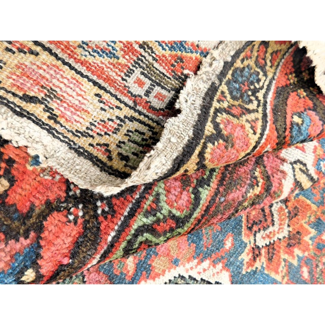 Antique Hand-Knotted Persian Sultan Abad Rug. 8'10"x 13' For Sale - Image 18 of 18