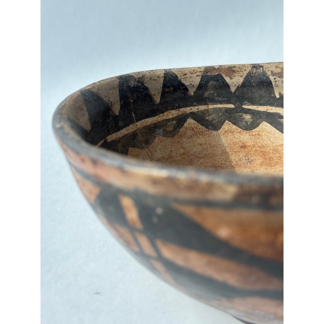 Ceramic Kewa (Santo Domingo) Pueblo Dough Bowl For Sale - Image 7 of 11