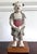 A Korean statue of Dongja made from clay/stucco with wood core and painted with polychrome colors circa 18th century of...