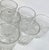 Farmhouse Hollywood Regency Double Old Fashioned Glasses Set of Six For Sale - Image 3 of 9