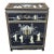Chinese Mother of Pearl and Hardstone Decorated Lacquered Side Cabinet For Sale